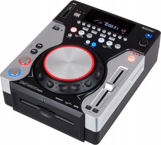 Omnitronic XMT-1400 MK2 Stołowy Odtwarzacz CD/MP3 z USB SD i funkcjami DJ