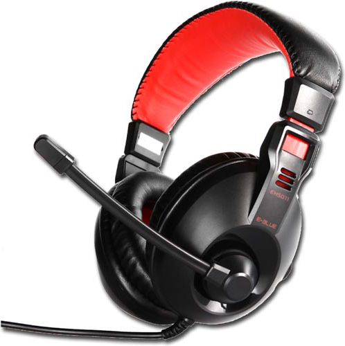 Słuchawki E-Blue Conqueror I Czerwone (EHS011BK)