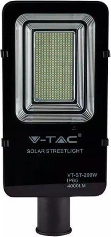 V-TAC Oprawa Uliczna Solarna VT-ST200 50W 4000K 4000lm IP65 5502