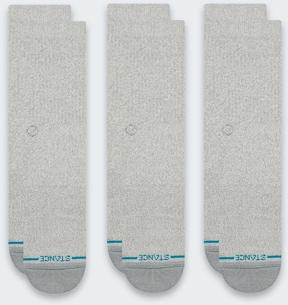 Skarpety Stance Icon Crew 3 pary GreyHeather