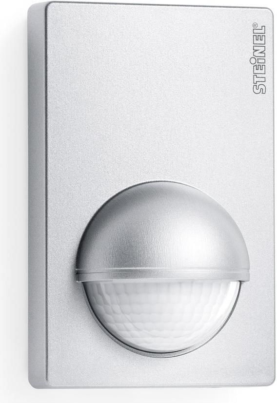 Steinel Czujnik ruchu i zmierzchu IS 180-2 S na podczerwień 12m 1000W 180 stopni 230 - 240V 50Hz IP54 inox (603618)