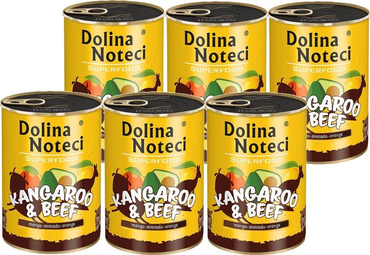 Dolina Noteci Superfood z kangurem 6x400g
