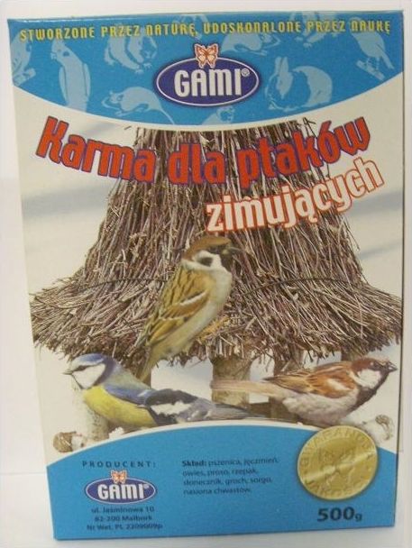 GAMI Pokarm dla ptaków zimujących 500g (001616)