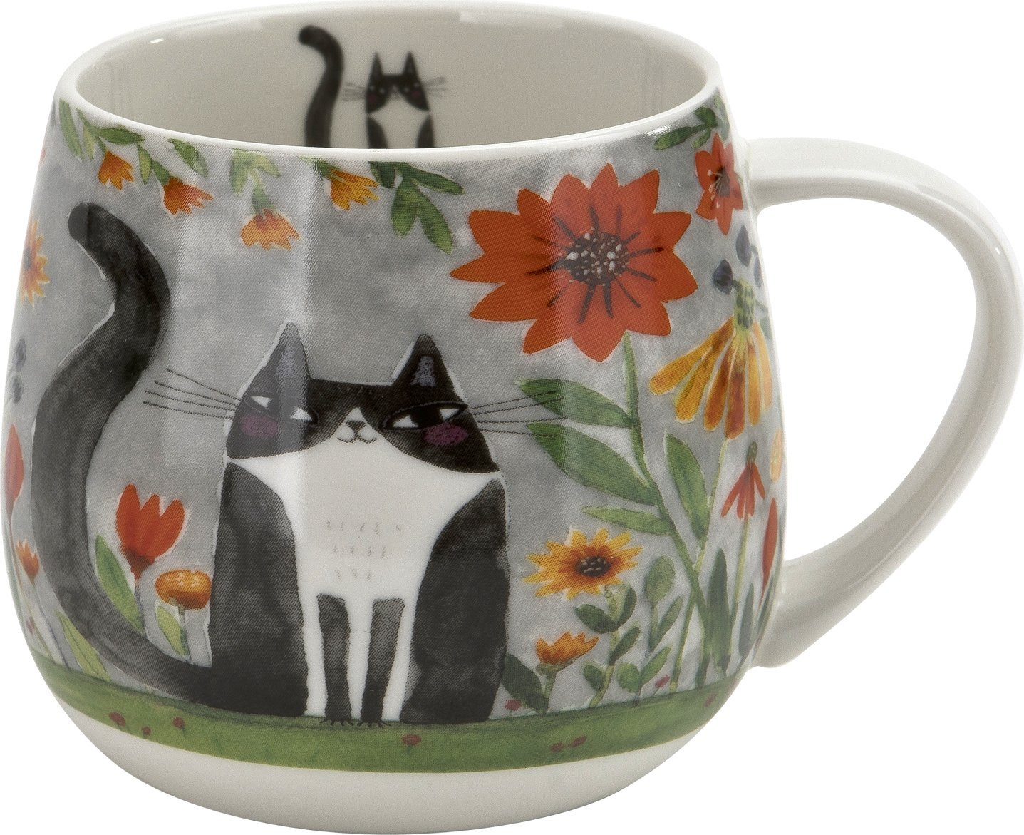 DUO Kubek baryłka 430 ml Koci Świat Łąka