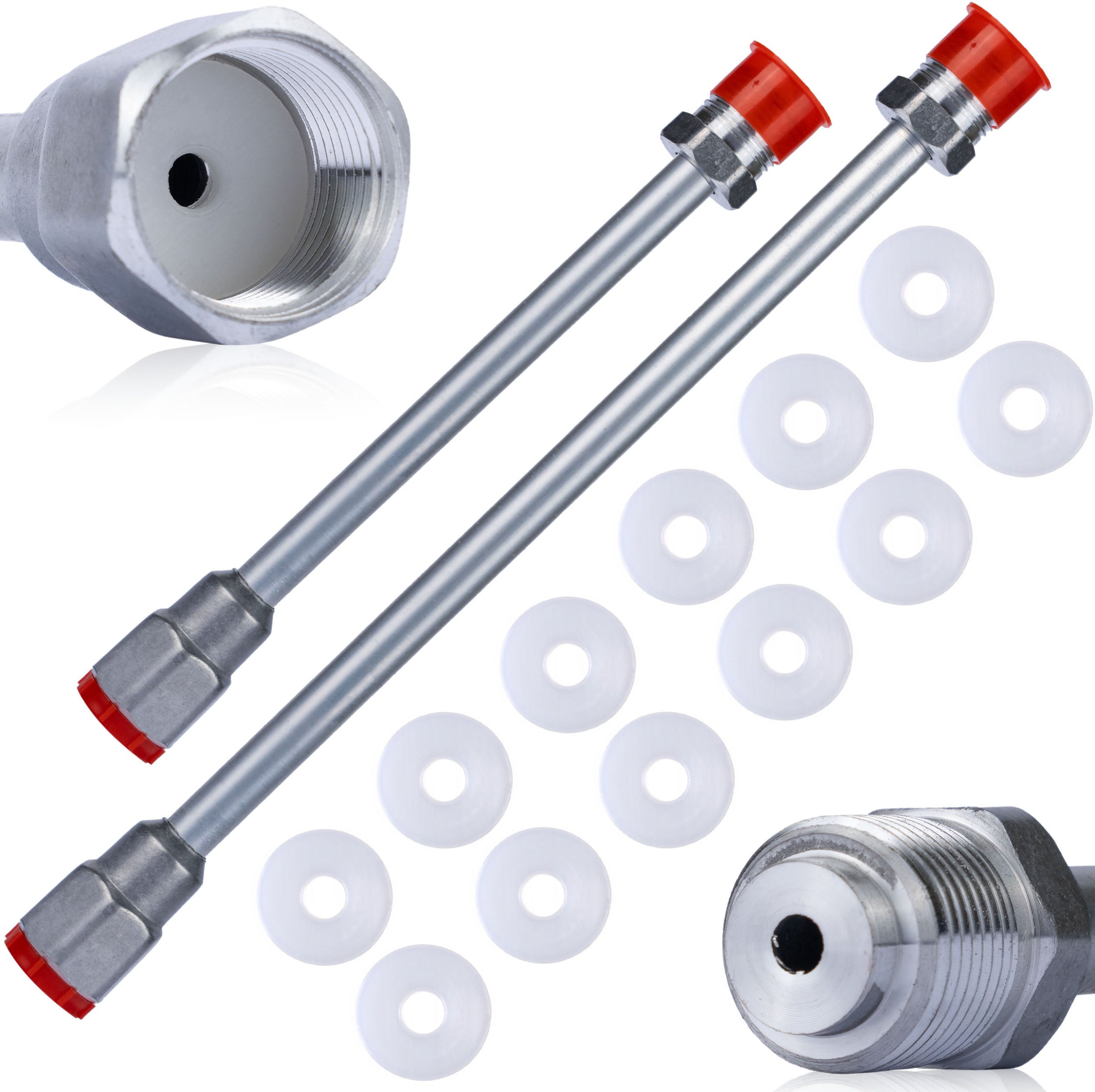 2X LANCA PRZEDŁUŻKA MALARSKA 30 50CM+10X USZCZELKA