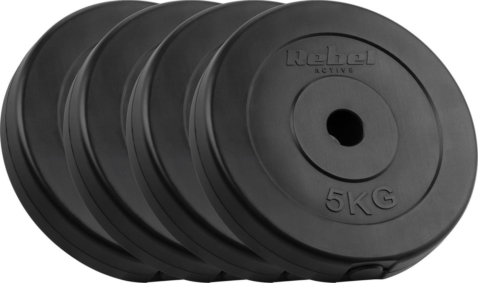 Rebel Zestaw obciążeń bitumicznych 4x5kg 31mm
