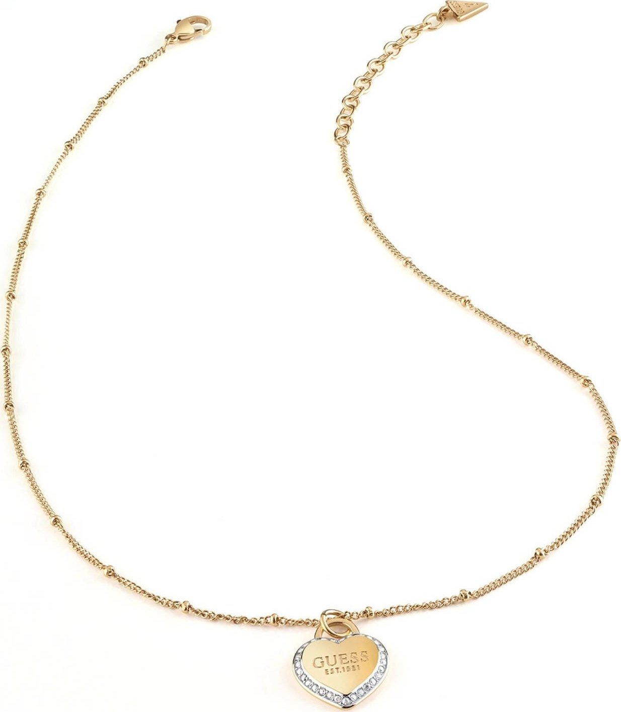 Guess Naszyjnik Guess Fine Heart JUBN01420JWYGT/U