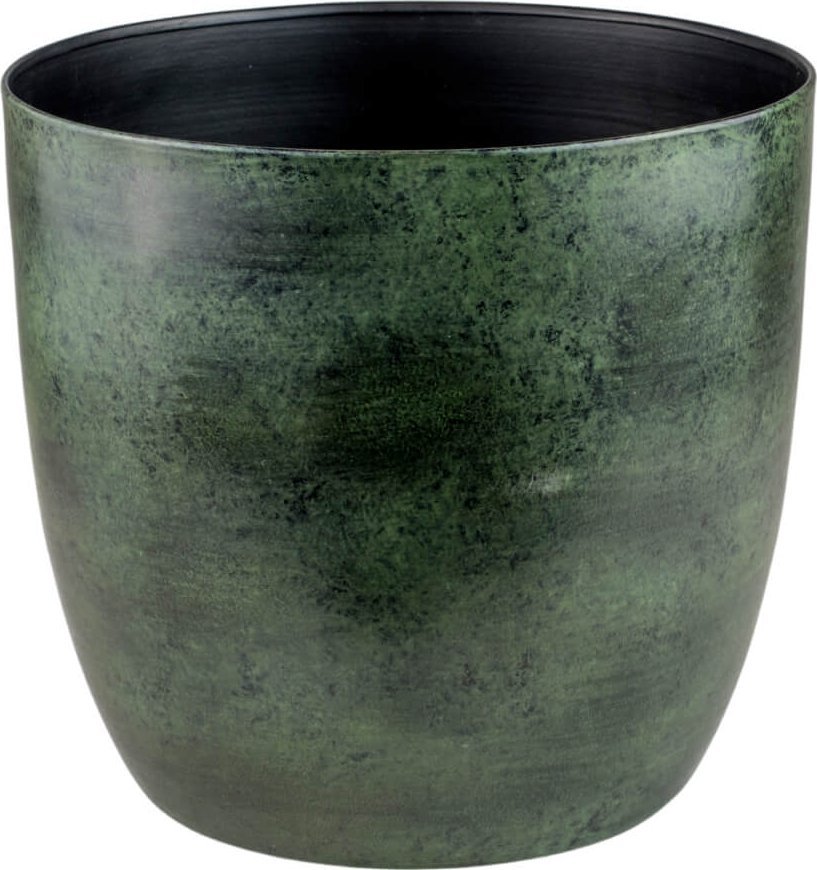 Direct Home and Garden Osłonka metalowa ALANO zielona 11,5 cm