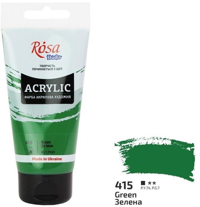 Farba akrylowa green 415 75ml