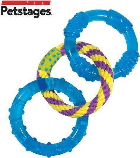 Petstages PETSTAGES ZAB. PIES ORKA MINI 3 RINGA 17cm x 4,5cm PS239