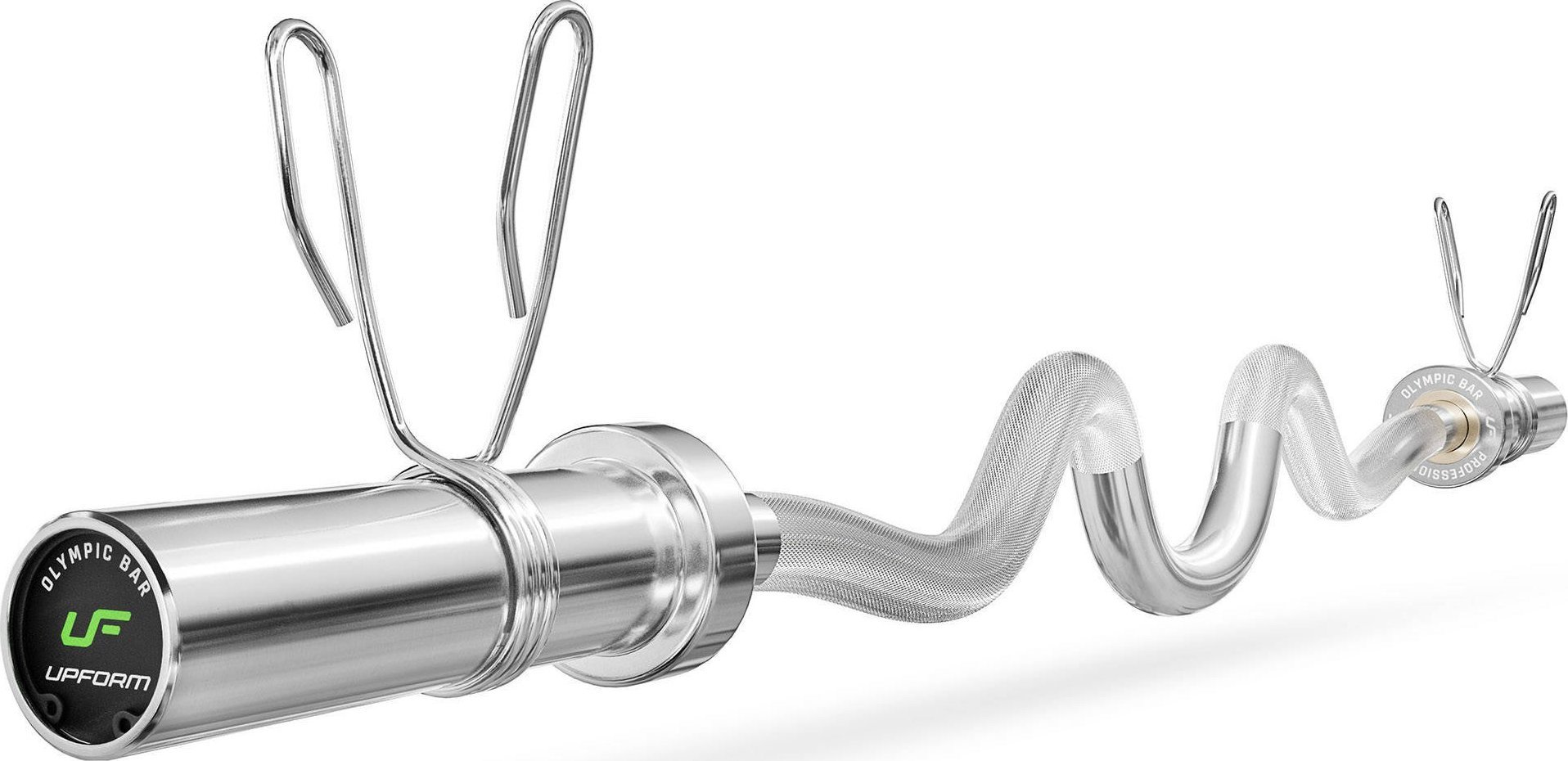 Gryf olimpijski mocno łamany 120 cm UF-G120ML-OLI-CH - UpForm