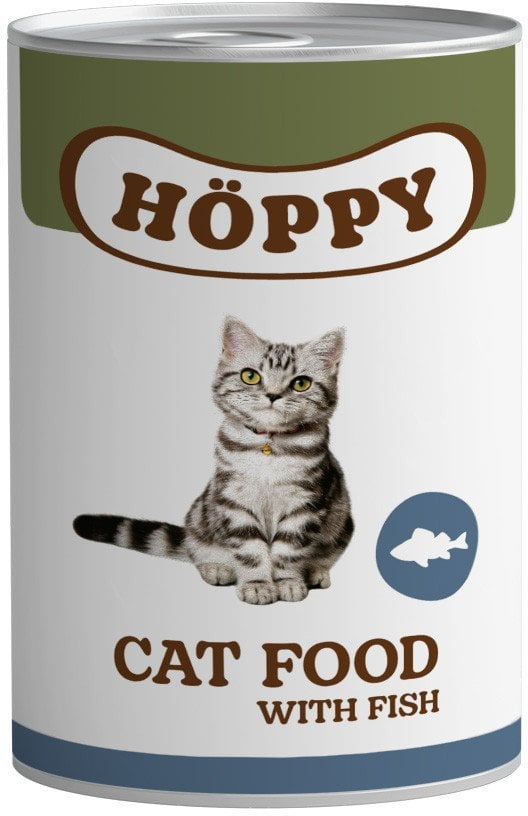 FOOD FOR CATS WET WITH FISH 415G
