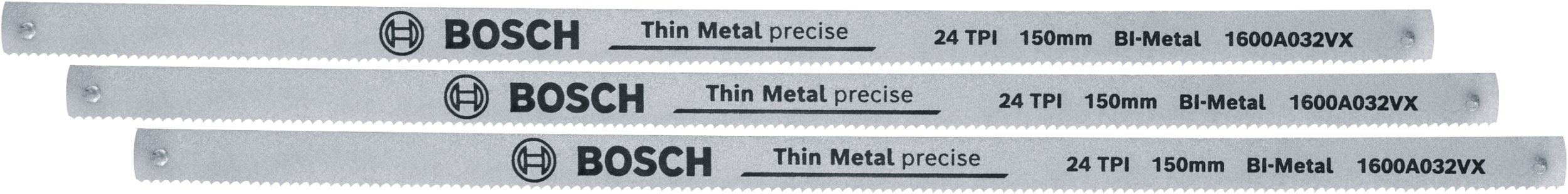 BRZESZCZOT Hacksaw Blades 150 mm 24 TPI