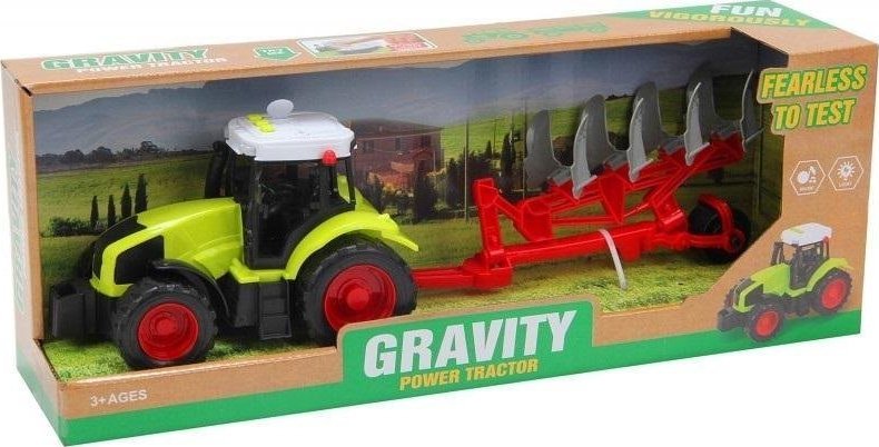 Trifox Traktor z przyczepą i dźwiękiem