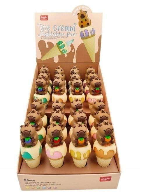 Zakreślacz Kapibara lód (24szt)