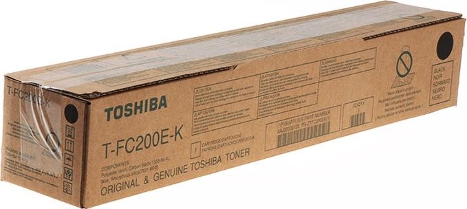 Toner Toshiba T-FC200E Cyan Oryginał (6AJ00000195)