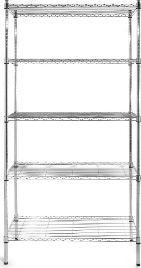 Hendi Regał magazynowy składany regulowane półki z drutu - 5 półkowy (1000765)