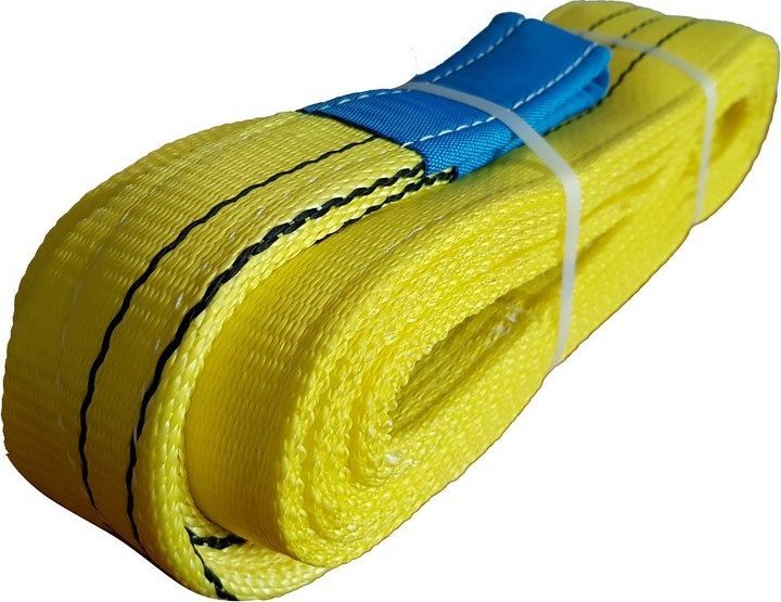 alOtex Dwuwarstwowe zawiesie pasowe, pętlowe, obciążenie 3 t (długość 4m)