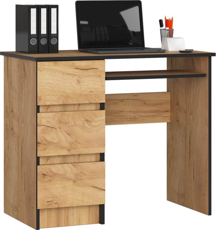 Biurko Fabryka Mebli Akord A-6 Dąb 90 cm x 50 cm