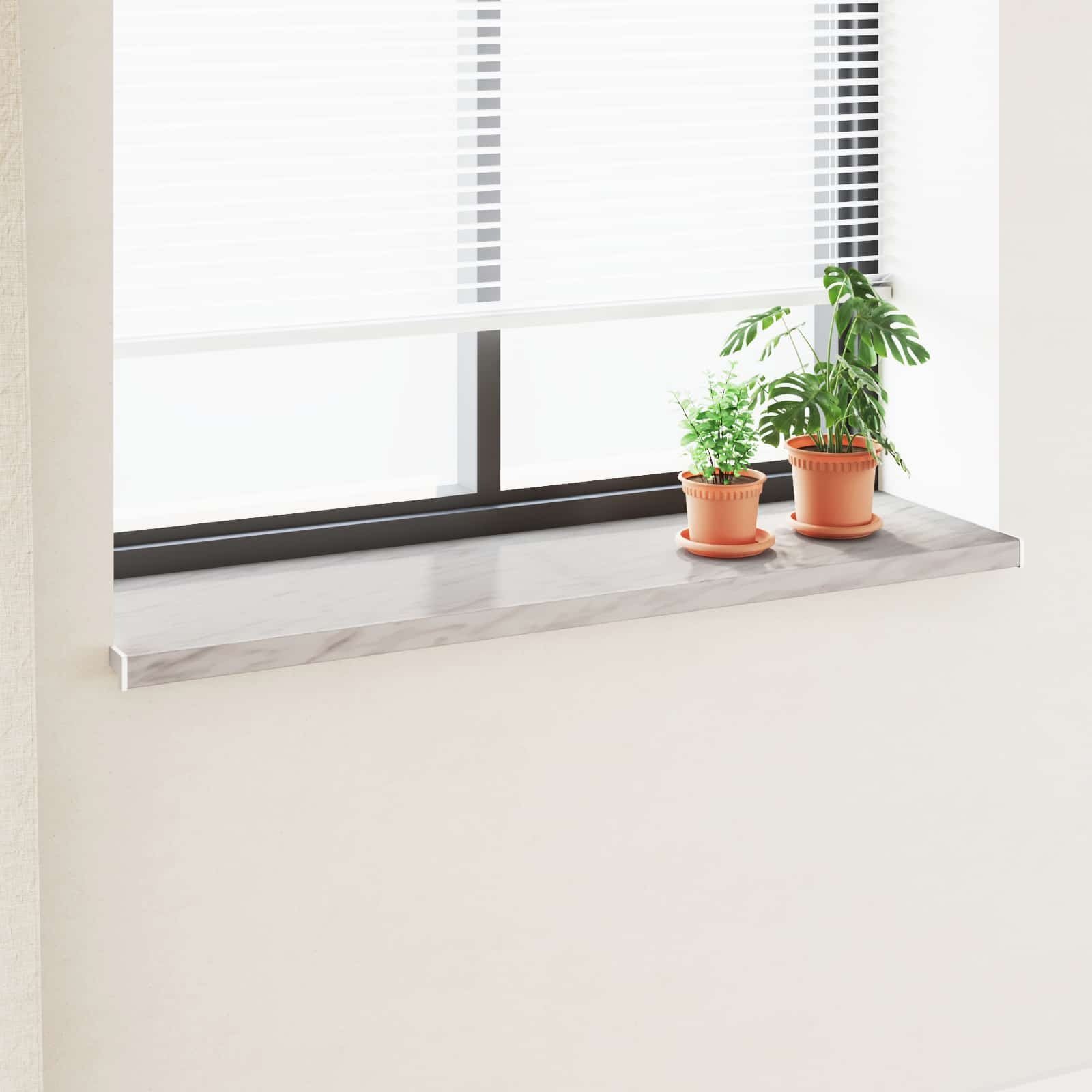 vidaXL Parapet okienny Tekst Marmur -enure 160 x 45 x 4,5 cm