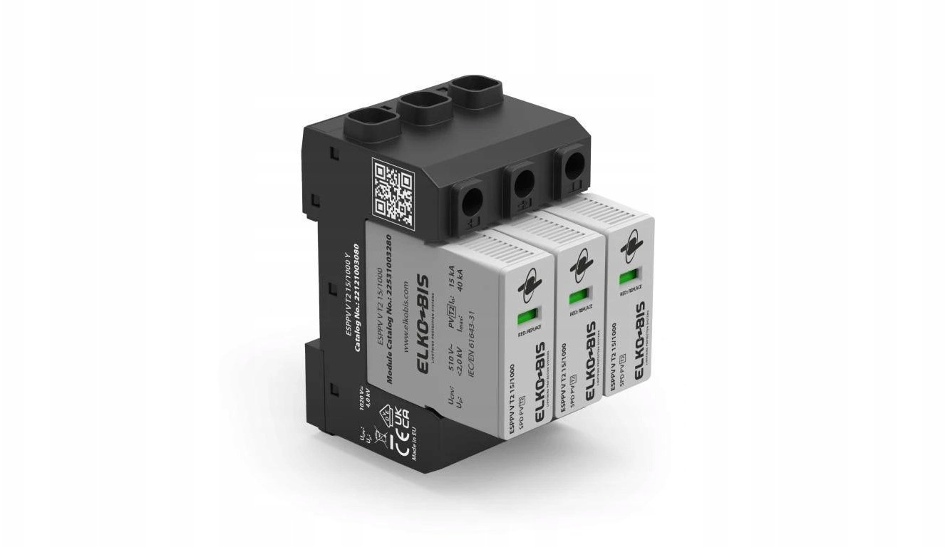 Ogranicznik przepięć ESPPV V T2 15/1000 Y RI 22121003180
