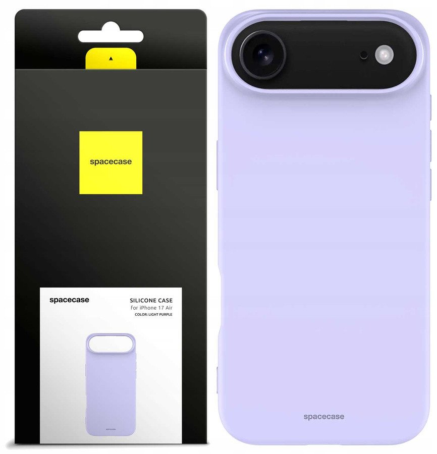 Spacecase Silicone Case 3.0 iPhone 17 Air light purple standard