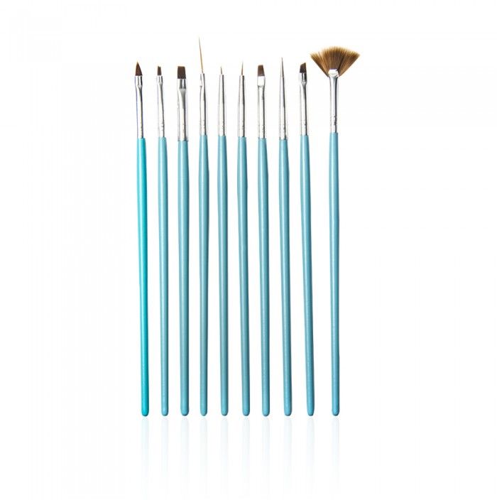 NEESS Pędzelki do zdobienia paznokci (7469)