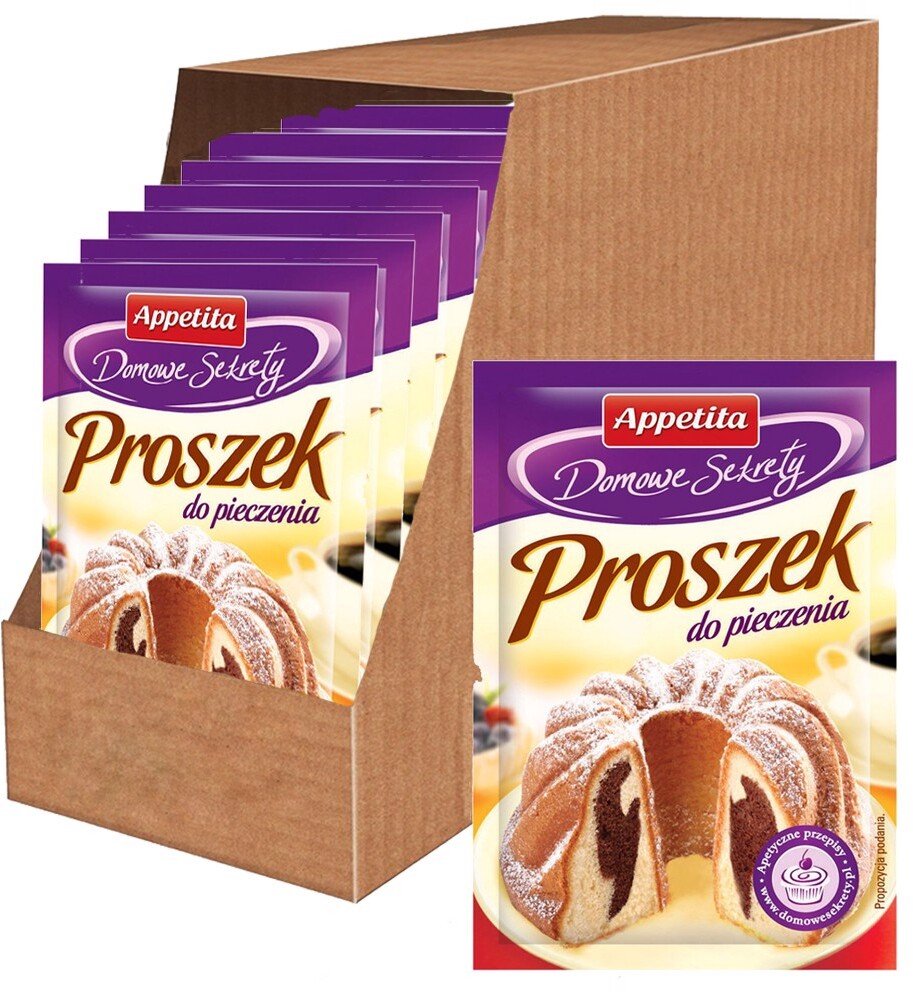 Appetita Domowe Sekrety Proszek do pieczenia 15 g X 35