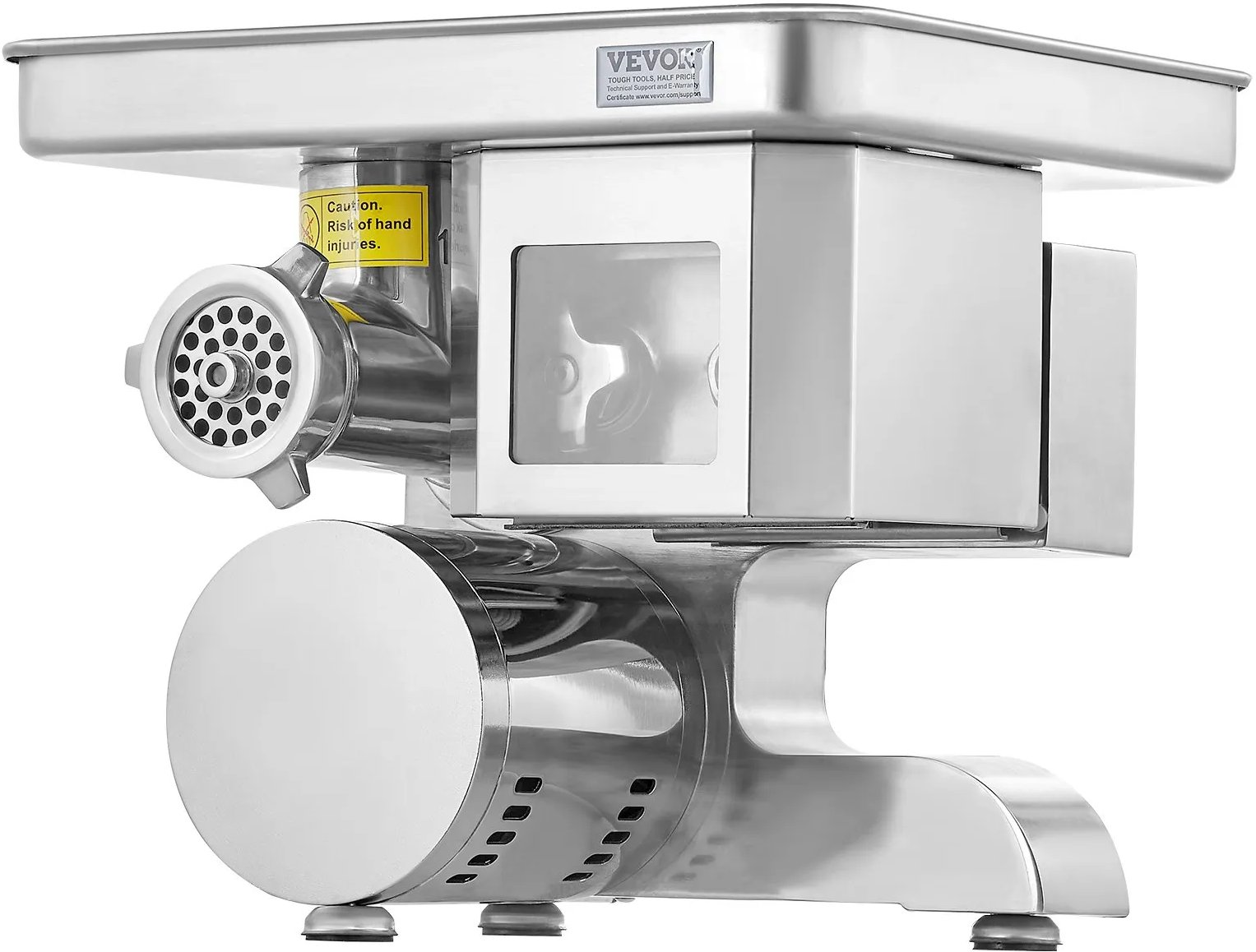 Maszynka do mięsa elektryczna 5kg/min stal nierdzewna kiełbasy szynka