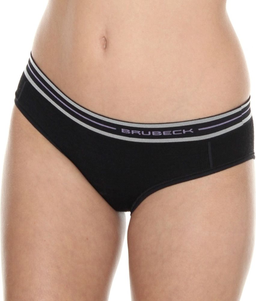 Brubeck Figi damskie hipster Merino Active Wool czarne r. M (HI10190)