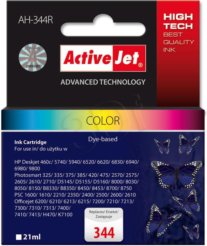 Tusz Activejet tusz AH-344R / C9363EE nr 344 (cyan, magenta, yellow)