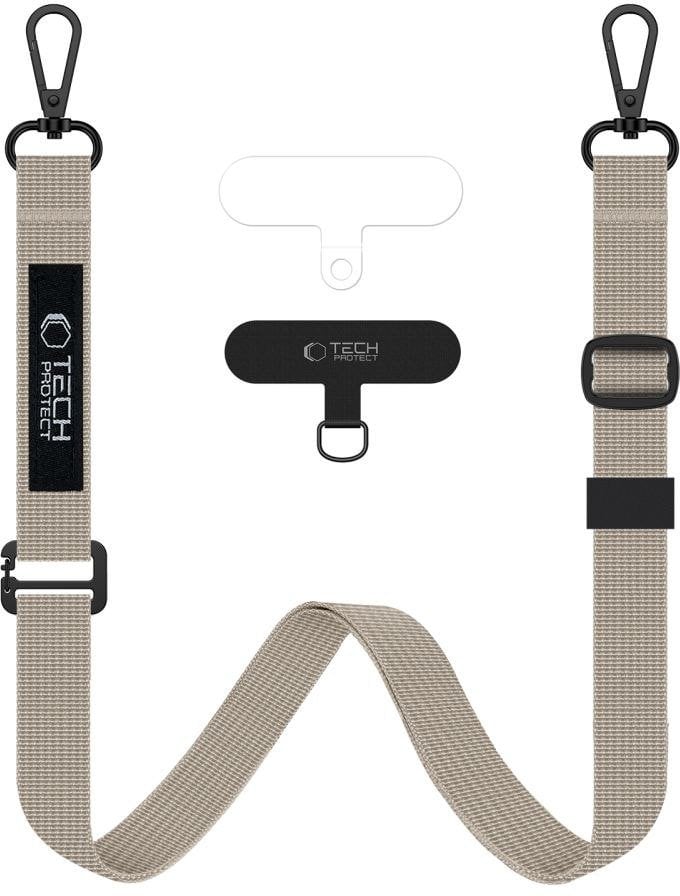 Smycz Tech-Protect C6S Rope Crossbody Cosmic Latte