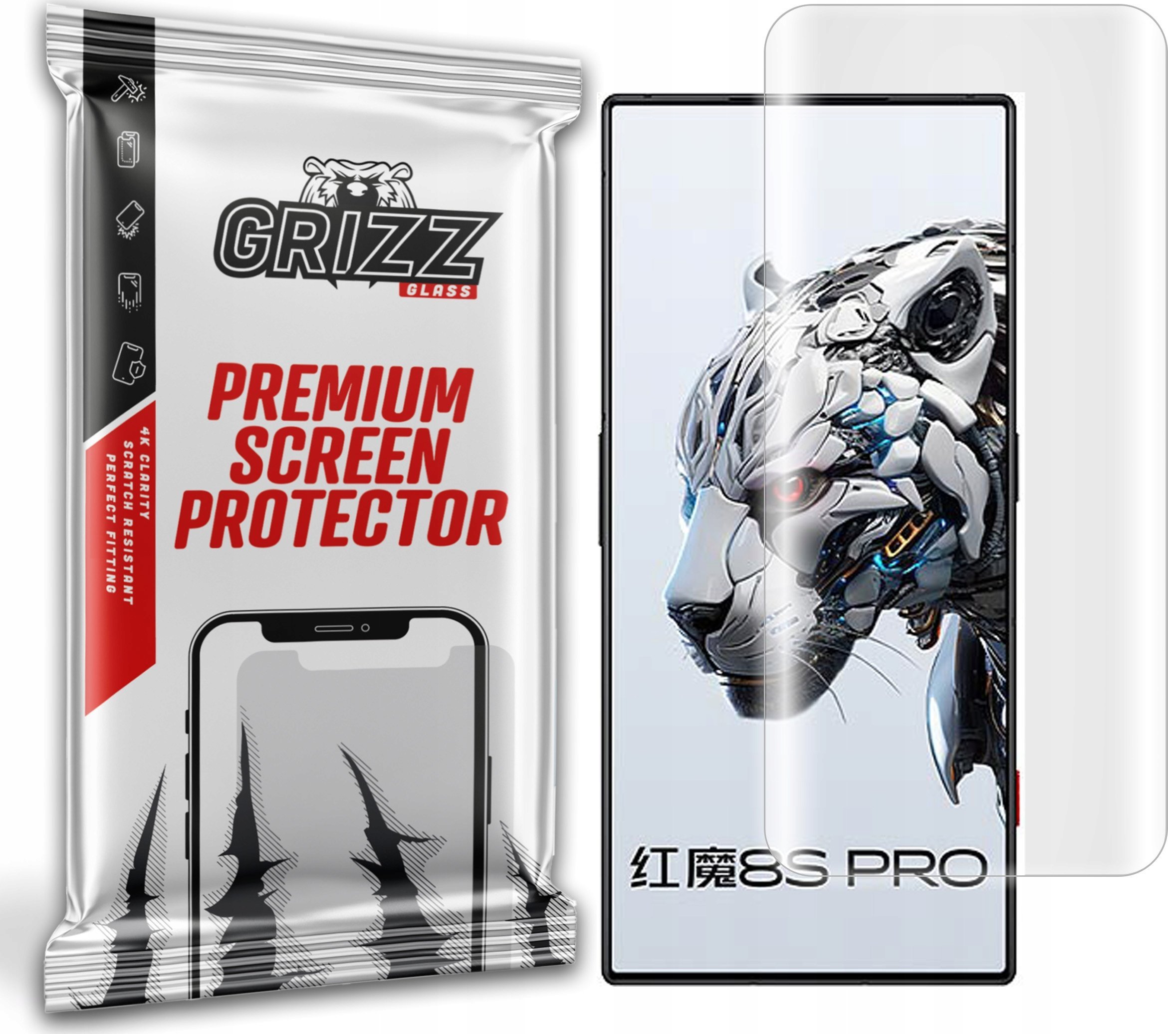 GrizzGlass Folia hydrożelowa GrizzGlass Hydrofilm do Nubia Red Magic 8S Pro