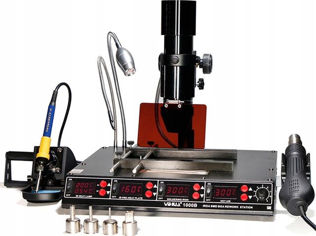 Techrebal Stacja lutownicza IR 4w1 Yihua 1000B