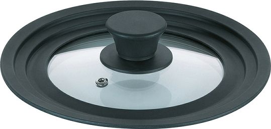 pokrywa do patelni Concetta 16 cm szkło przezroczyste/czarne