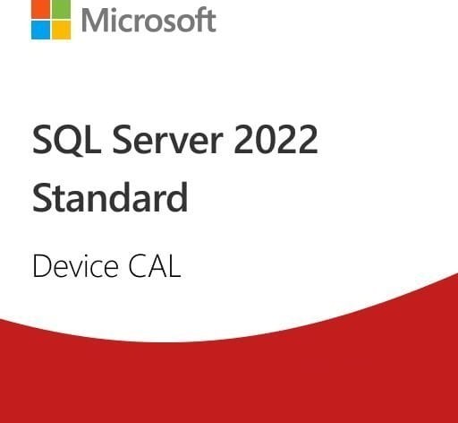 Microsoft SQL Server 2022 - 1 Device CAL (DG7GMGF0MF3T:0001)