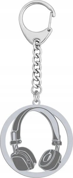 Radziszewska Jewellery Słuchawki Dj Brelok srebro GRAWER GRATIS