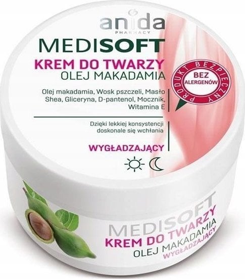 Anida ANIDA_Medisoft wygładzający krem do twarzy 100ml