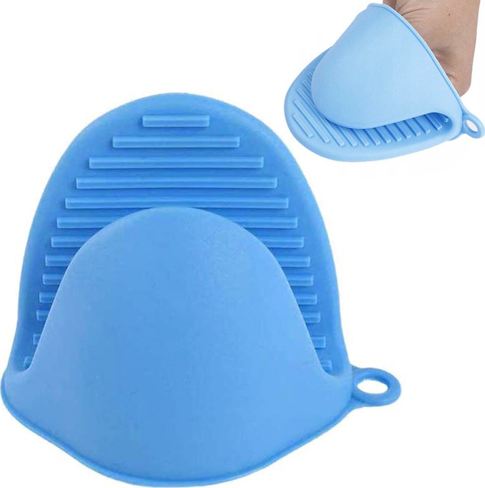 Verk Silikonowa rękawica kuchenna łapka chwytak żaroodporna kuchenna ochronna Silikonowa rękawica kuchenna łapka chwytak żaroodporna kuchenna ochronna