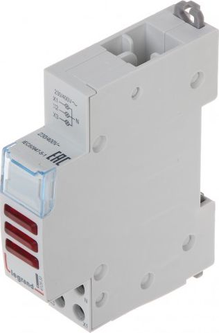 Legrand LAMPKA SYGNALIZACYJNA LED LE-412933 DO MONTAŻU NA SZYNIE DIN (TS-35) LEGRAND