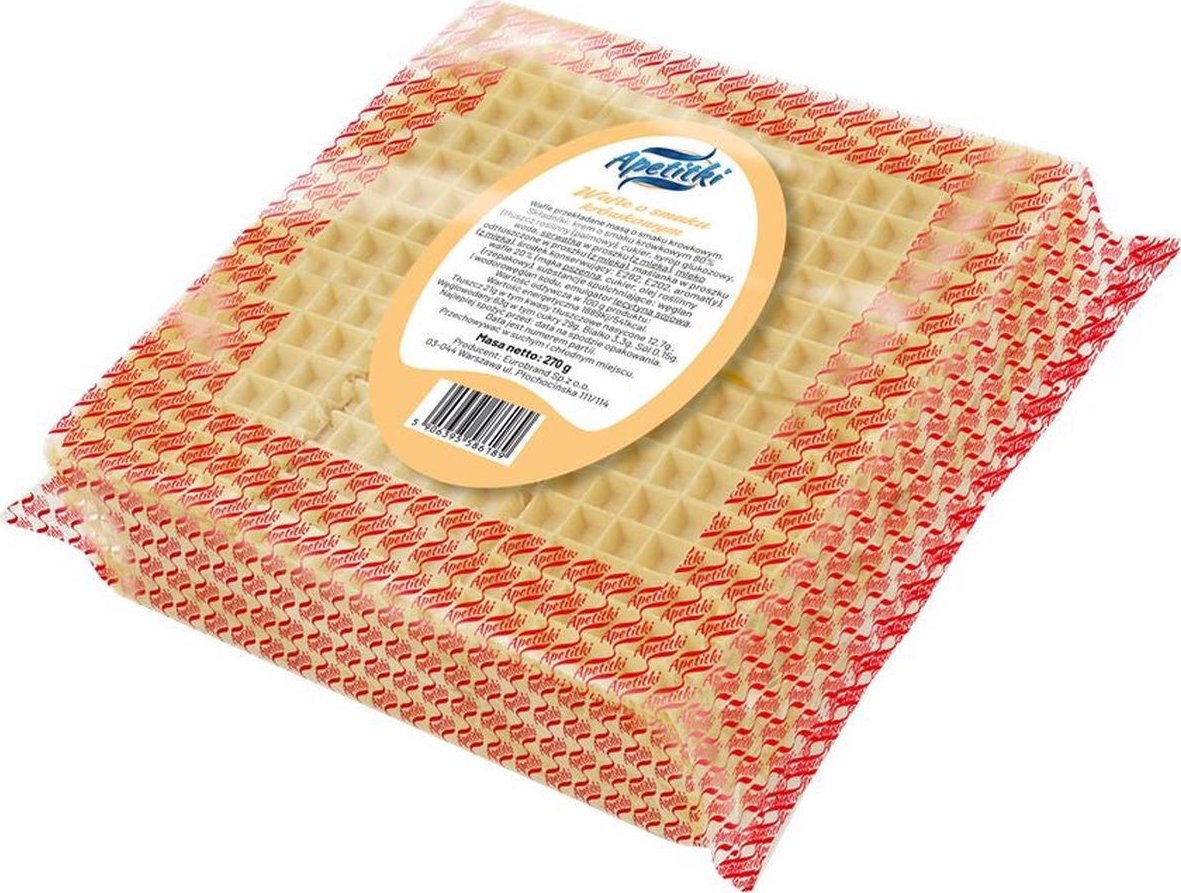 Naura Apetitki Wafle krówkowe Polskie Smaki 270 g