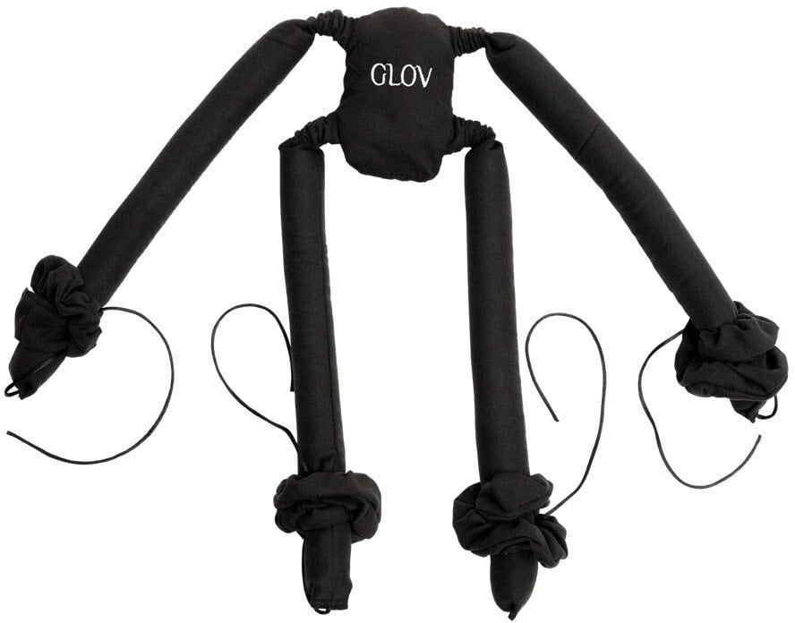 GLOV_Spider Set wałki do kęcenia włosów na zimno do włosów długiej i średniej długości Black 4szt