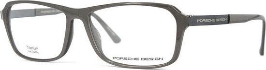 Porsche Ramki do okularów Damski Porsche P8267-A Szary ( 55 mm)