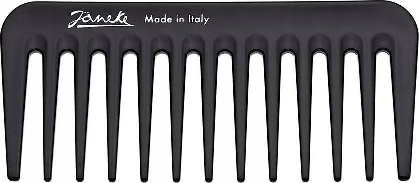 JANEKE_Mini SuperComb mini grzebień do rozczesywania włosów Czarny