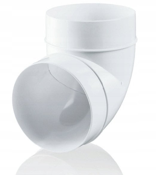 Kolano kanału okrągłego 90 stopni fi 125mm KO125-90