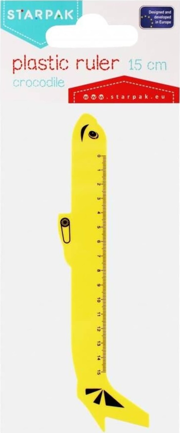 Starpak LINIJKA SAMOLOT 15CM STK PBH 40/240