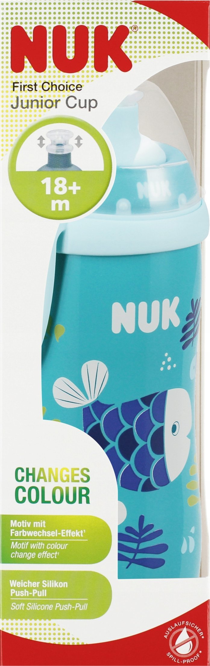NUK KUBEK 300ML JUN CUP 18M NIEBFC 10255576 1/6