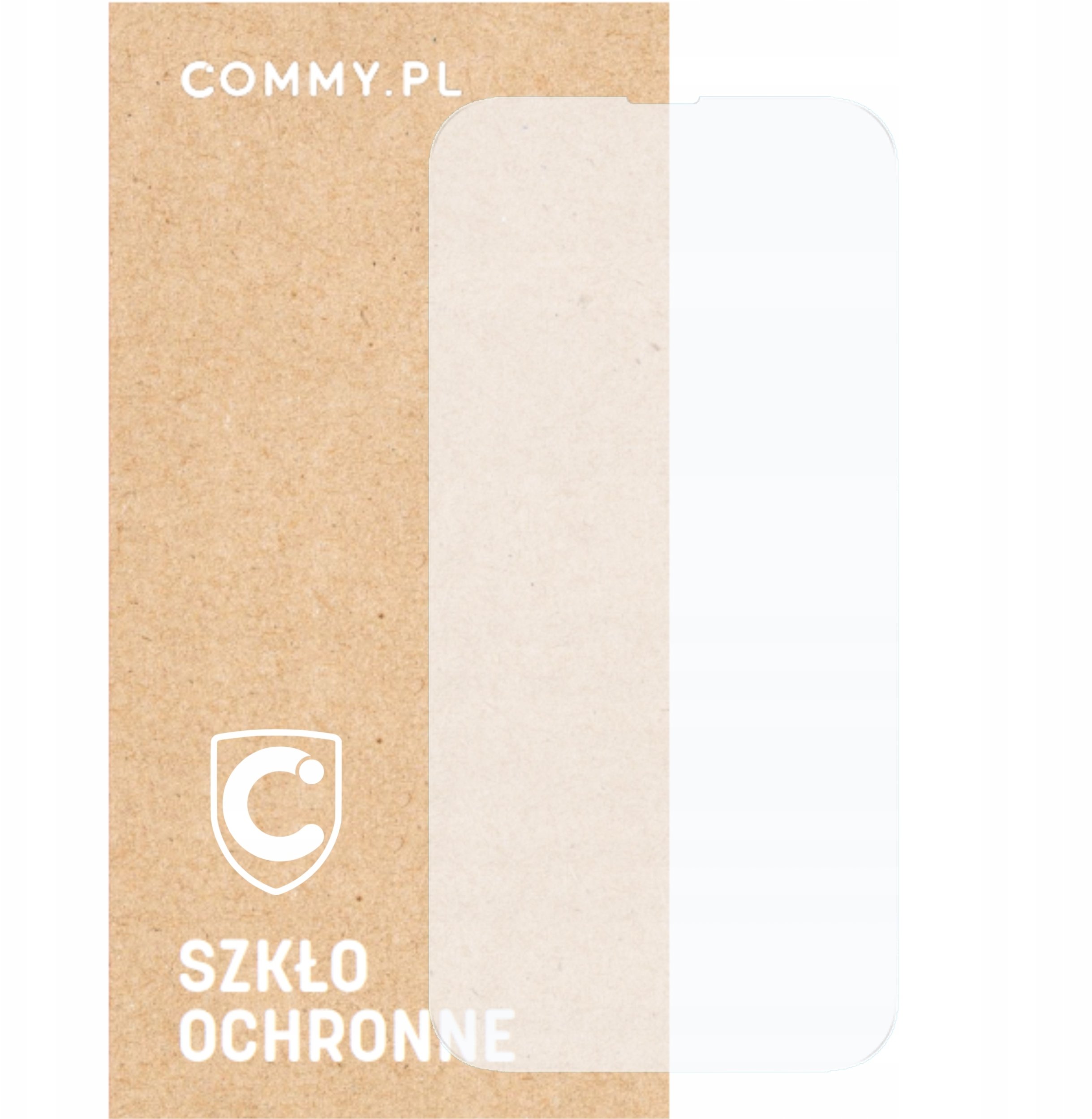 Szkło hartowane ochronne 2,5D Premium COMMY do iPhone 13/ 13 Pro / 14 / 16e