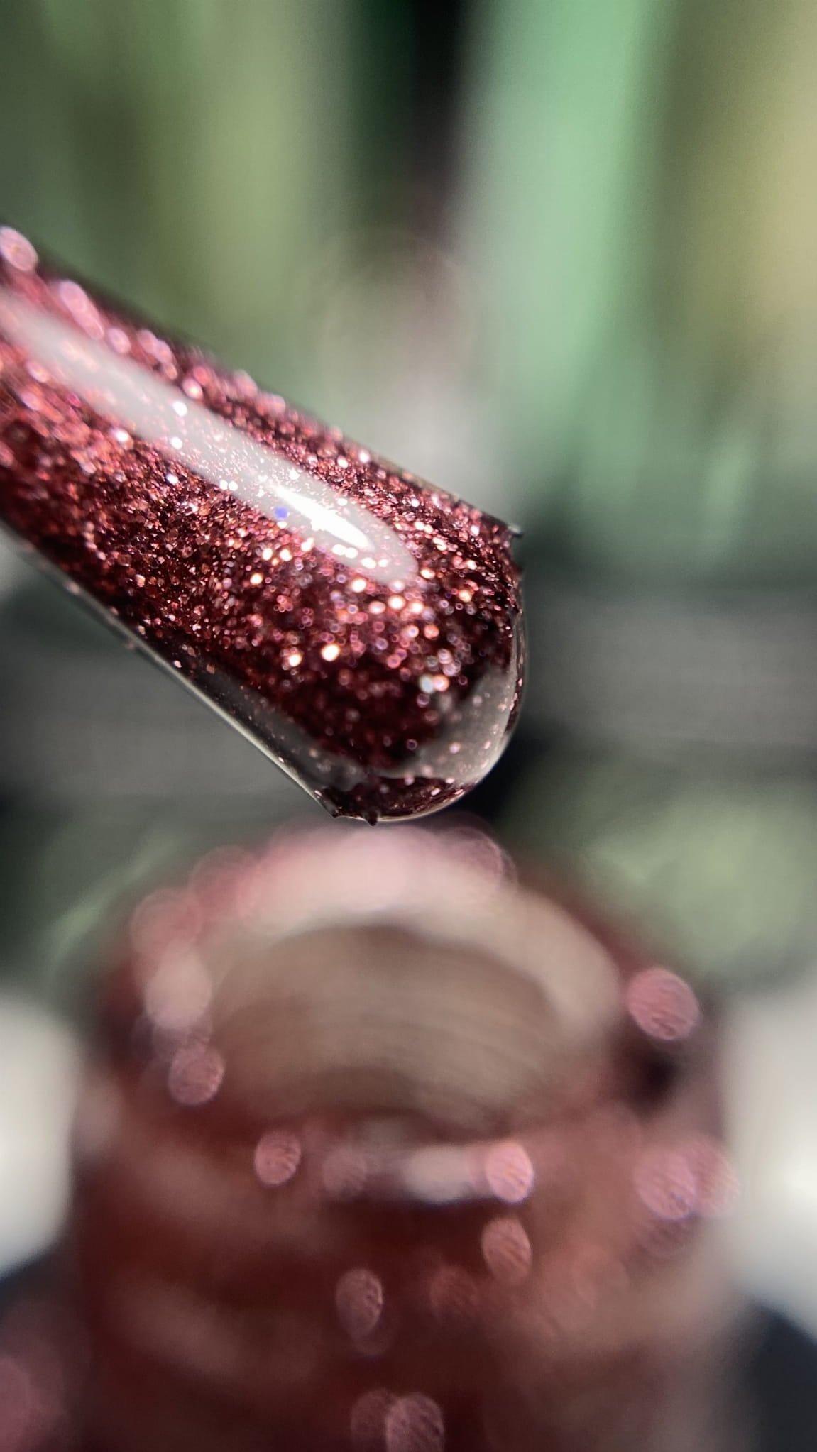 Cosmetics Zone Cosmetics Zone Lakier hybrydowy hipoalergiczny brokatowy róż 7ml Antique Rose G007