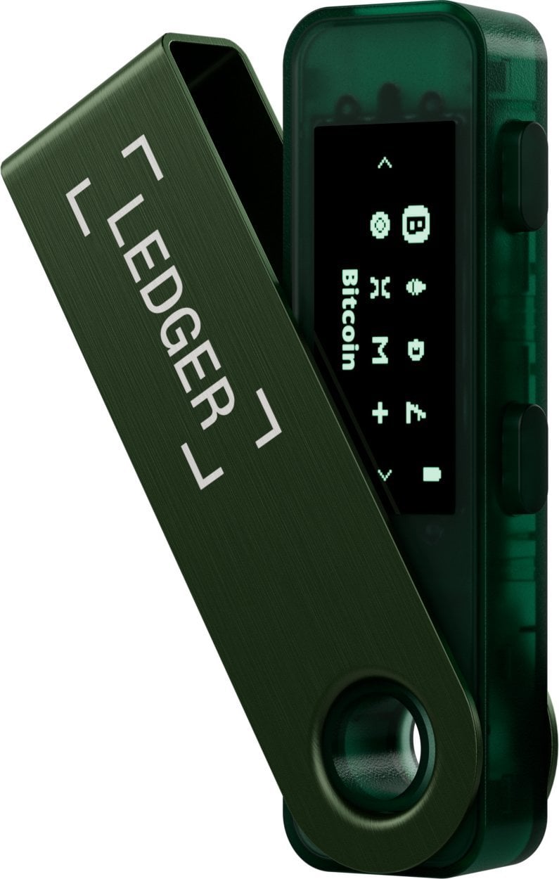 Ledger Nano S Plus Emerald Green - Portfel kryptowalutowy